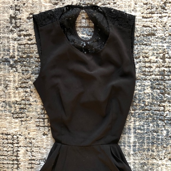 NWT Nordstrom Chelsea & Violet Black Dress S - Picture 4 of 7